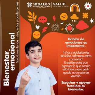 Escuchar, acompañar y validar las emociones de niñas, niños y adolescentes hace la diferencia. 👧🏻👦🏻Cuida su salud mental desde el amor y el respeto.🧠#SaludMental #PrimeroTuSalud