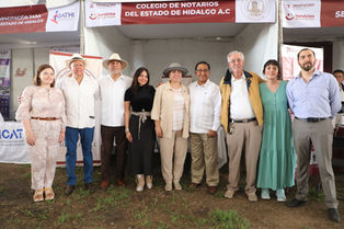 Colegio de Notarios se suma a los “Servicios para el Pueblo” del Gobierno de Hidalgo