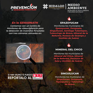 Con tres cámaras ubicadas estratégicamente, 🔍 se vigilan distintos municipios desde el centro de monitoreo para detectar incendios forestales a tiempo.Durante la temporada de #IncendiosForestales20