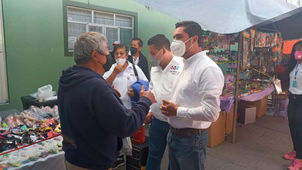 SALUD, EDUCACIÓN, SEGURIDAD Y EMPLEO SON PRIORIDADES DE PACO MARROQUIN EN SANTIAGO TULANTEPEC