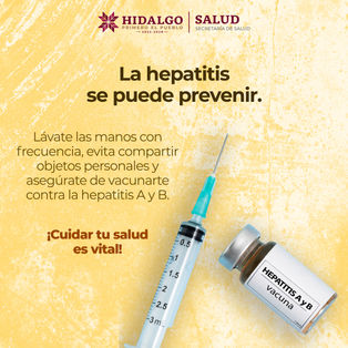 🛑 Proteger tu hÃgado es clave para una buena salud. Evita enfermedades como la #hepatitis.💉 Las vacunas son tus aliadas. ¡Infórmate y acude a tu unidad de salud!🩺#PrimeroTuSalud
