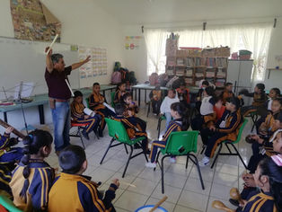 Lleva SEPH talleres artísticos a escuelas de Hidalgo
