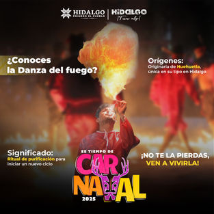🔥 ¿Te atreverías a caminar entre llamas? 🔥Cada año, los danzantes desafían el fuego en un ritualancestral que enciende el corazón de #Hidalgo.¿Ya conocías la Danza del Fuego? 👀🔥#EsTiempoDeCa