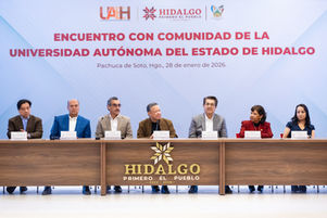 Julio Menchaca reconoce labor académica de la UAEH y llama a fortalecer la educación en Hidalgo