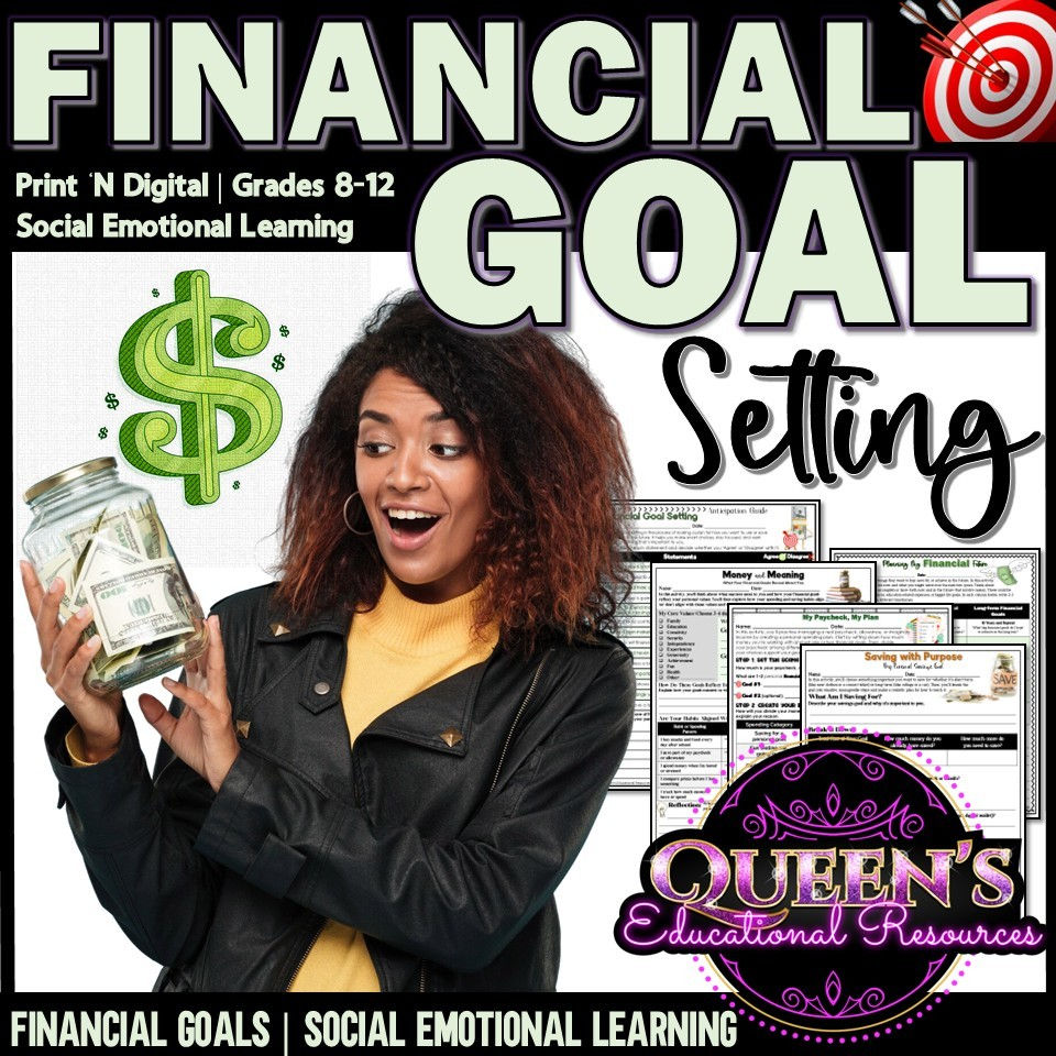 Thumbnail: SEL Goal Setting Activities | Back to School Activities | Goal Setting Sheets
