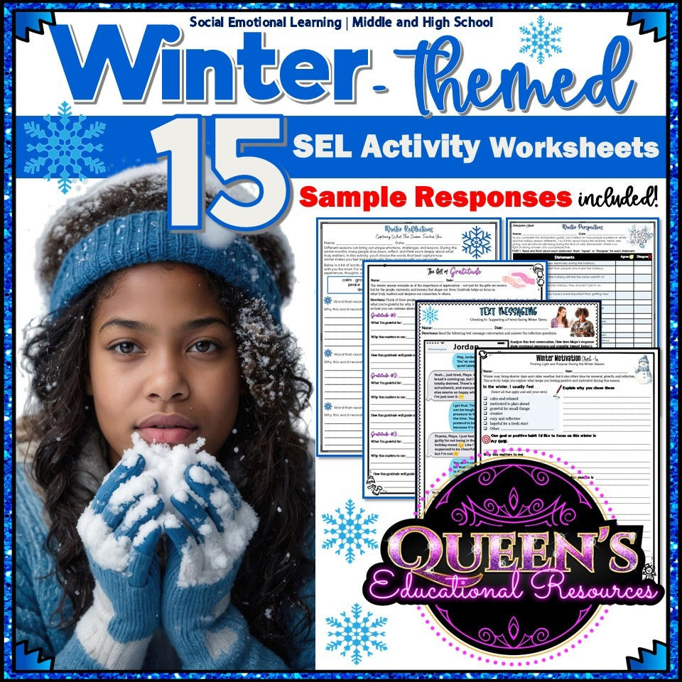 Thumbnail: Seasonal Activities | New Year's Goals | Valentine's Day | Christmas | SEL