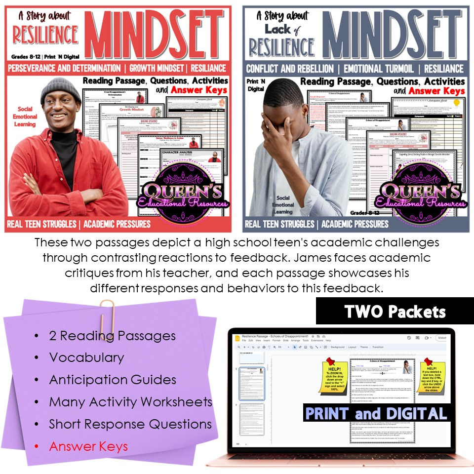 Thumbnail: Resilience Activities | Resilience Scenarios | Resilience Reading Passages