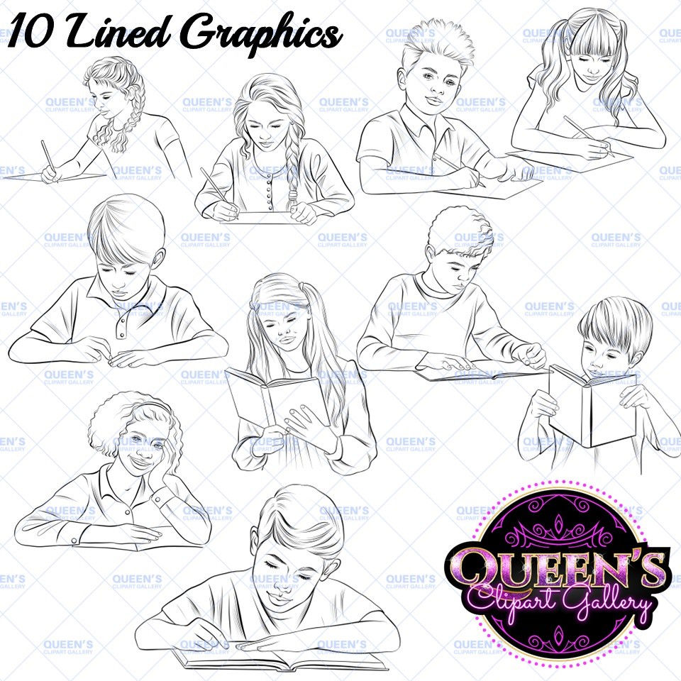 Thumbnail: Teens Clipart, Middle School Students Clipart, Teenagers Clipart, Tweens