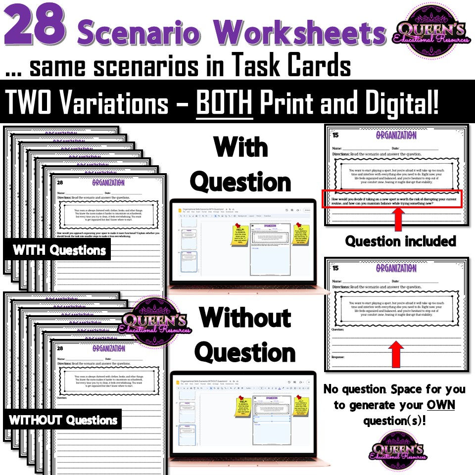 Thumbnail: Organizational Skills Bundle