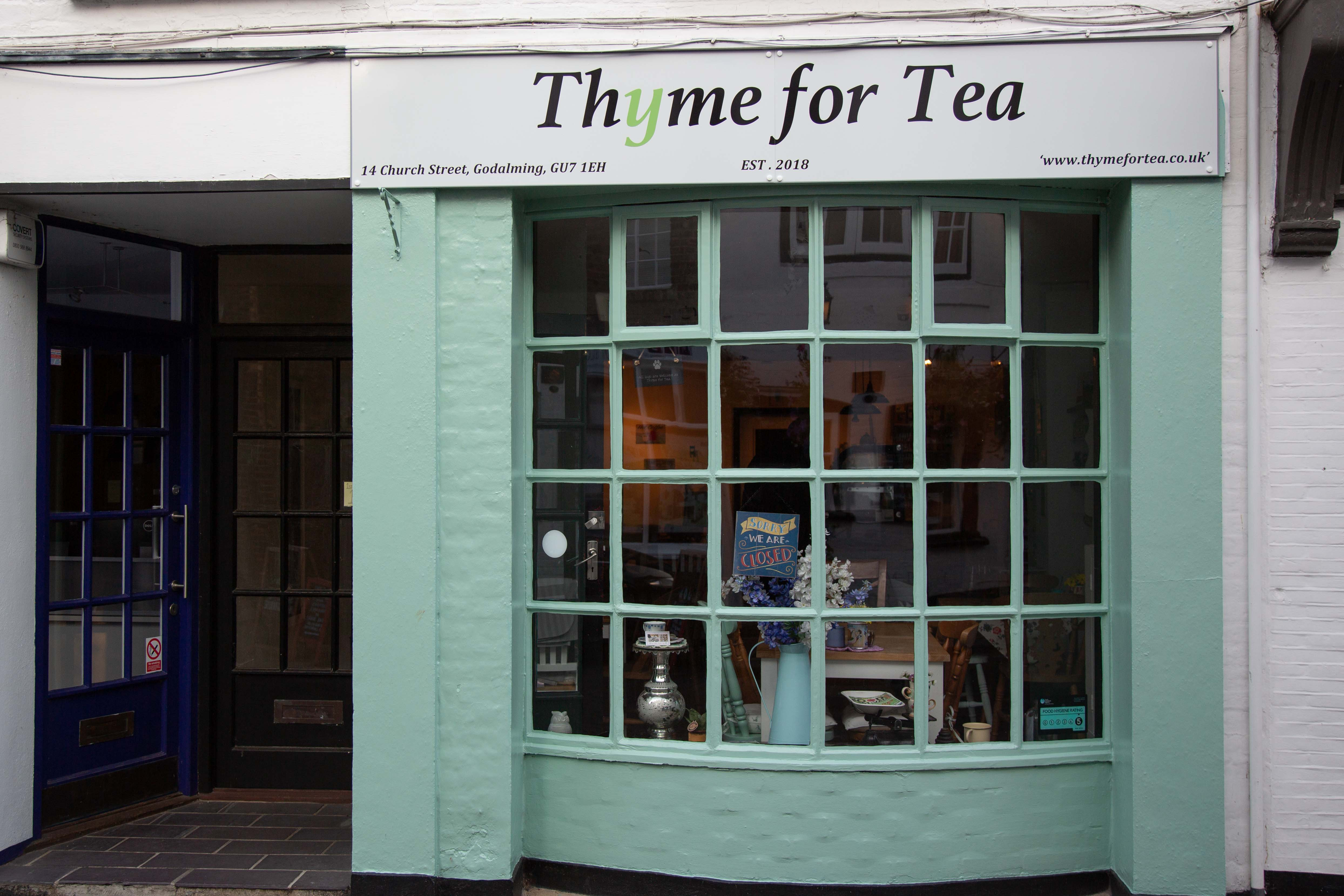 Tearoom Thyme for Tea Godalming