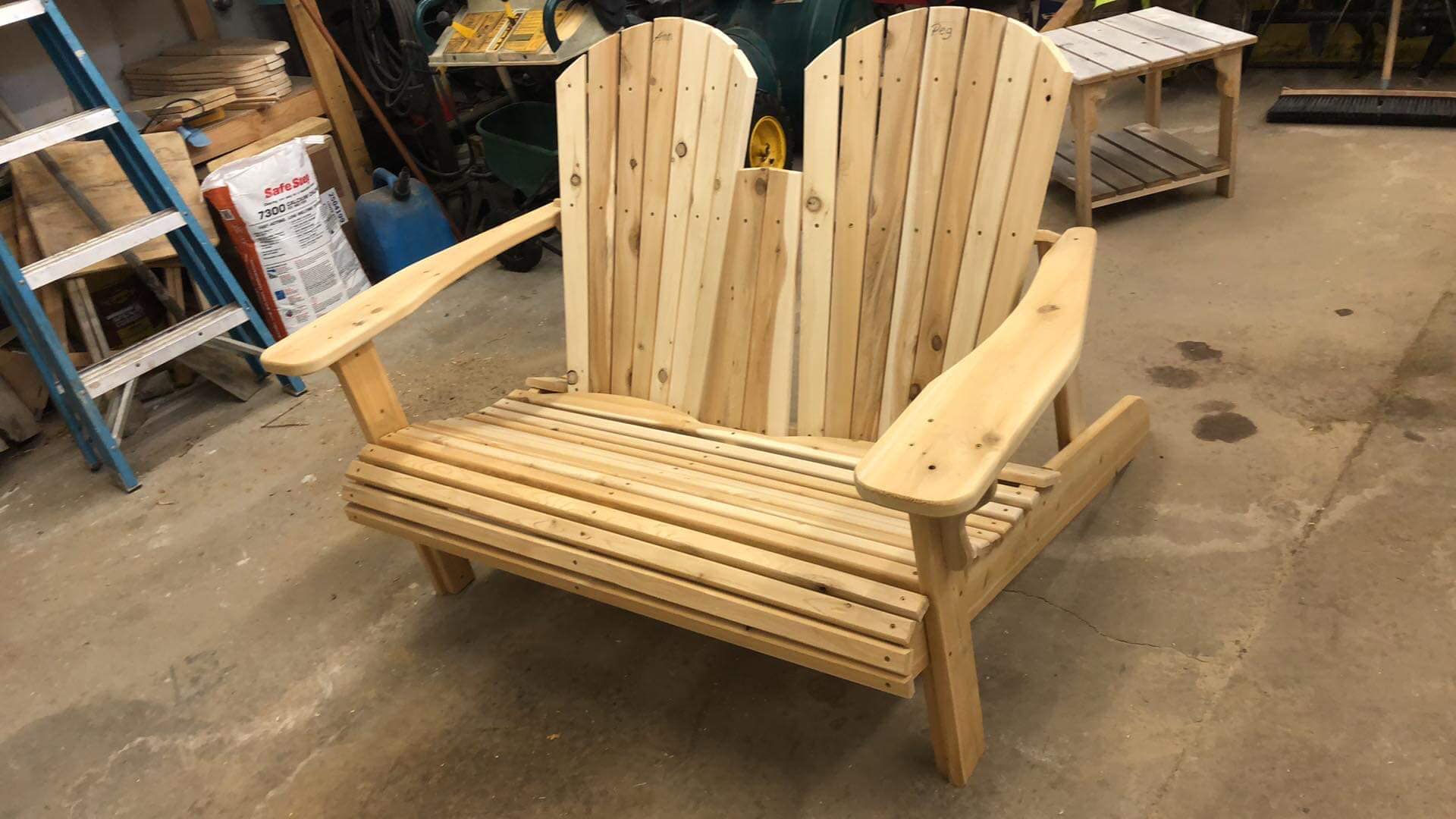Adirondack Love Seat