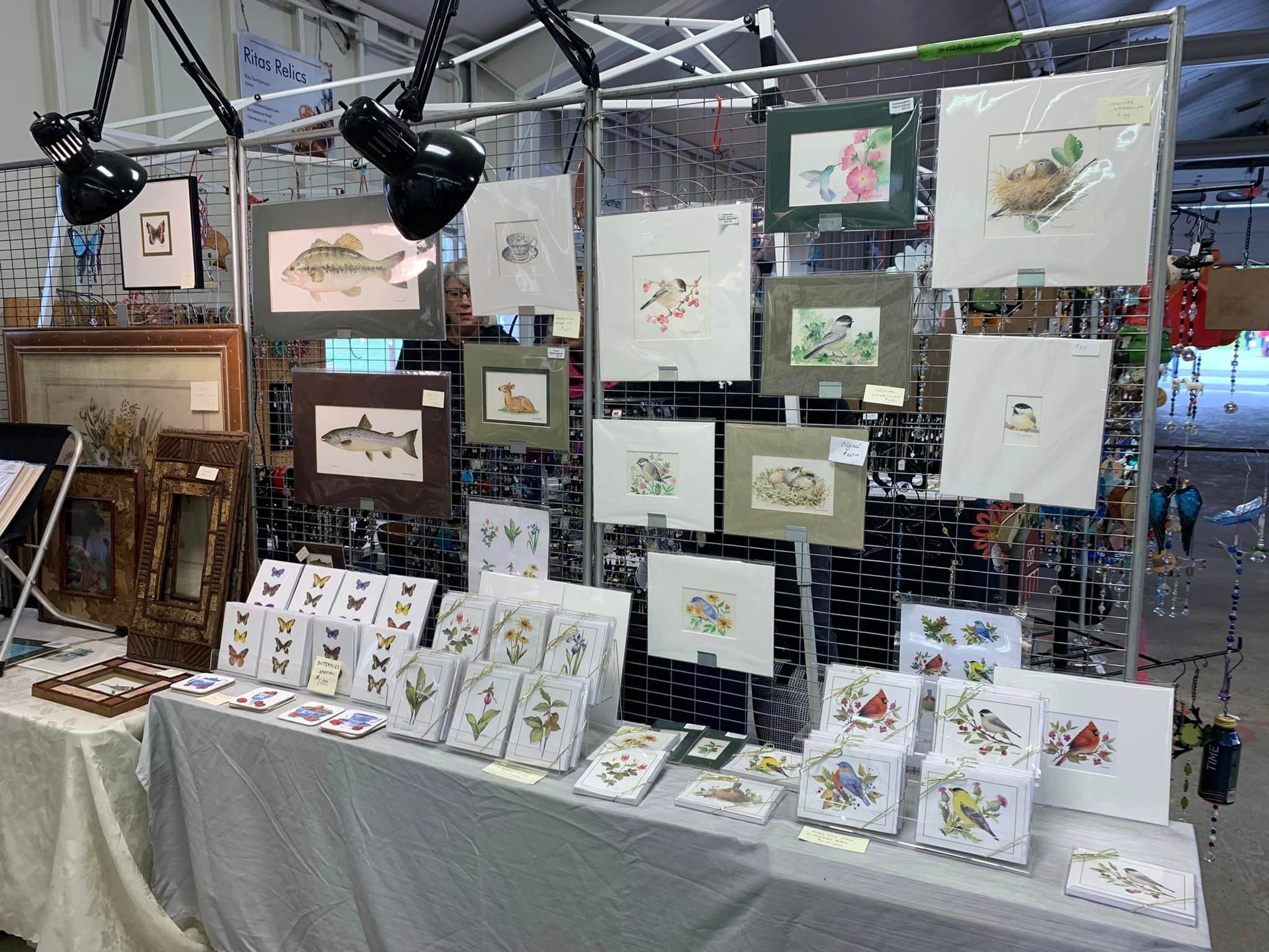 Llano County Info Table At Farmers And Crafters Market