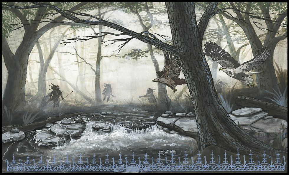 Foggy Woods