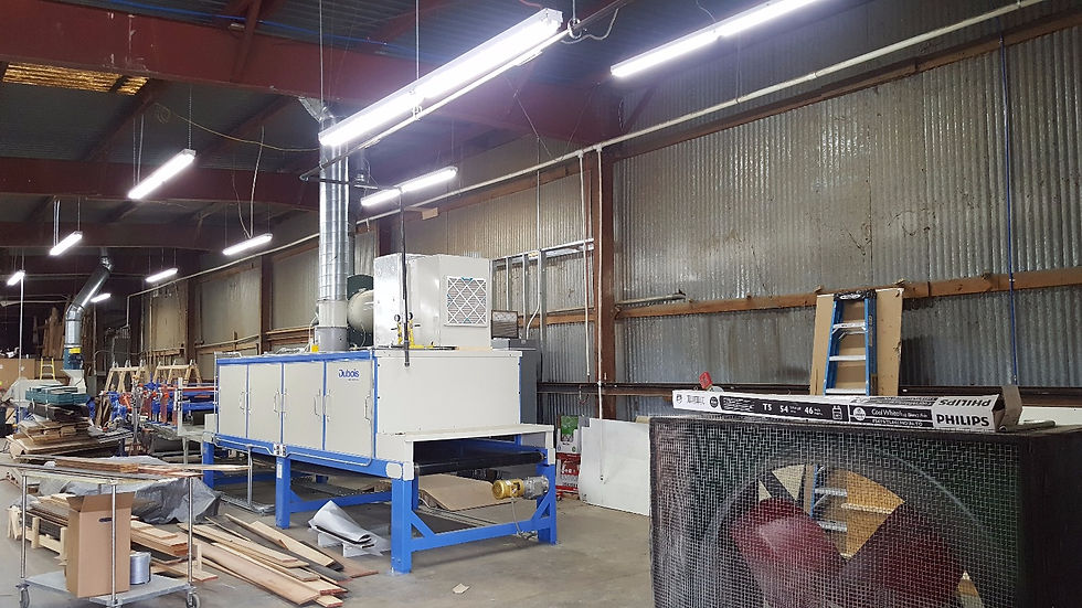 Wood Mill interior lighting