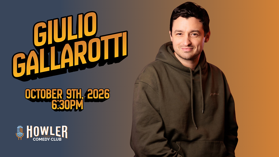 Giulio Gallarotti at Howler Comedy Club