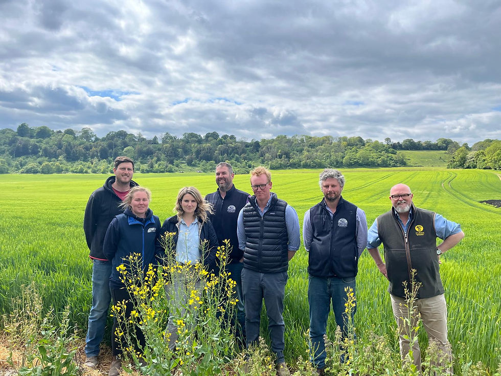 Jess Brown-Fuller Visits East Marden Farm to Hear Farmers' Concerns
