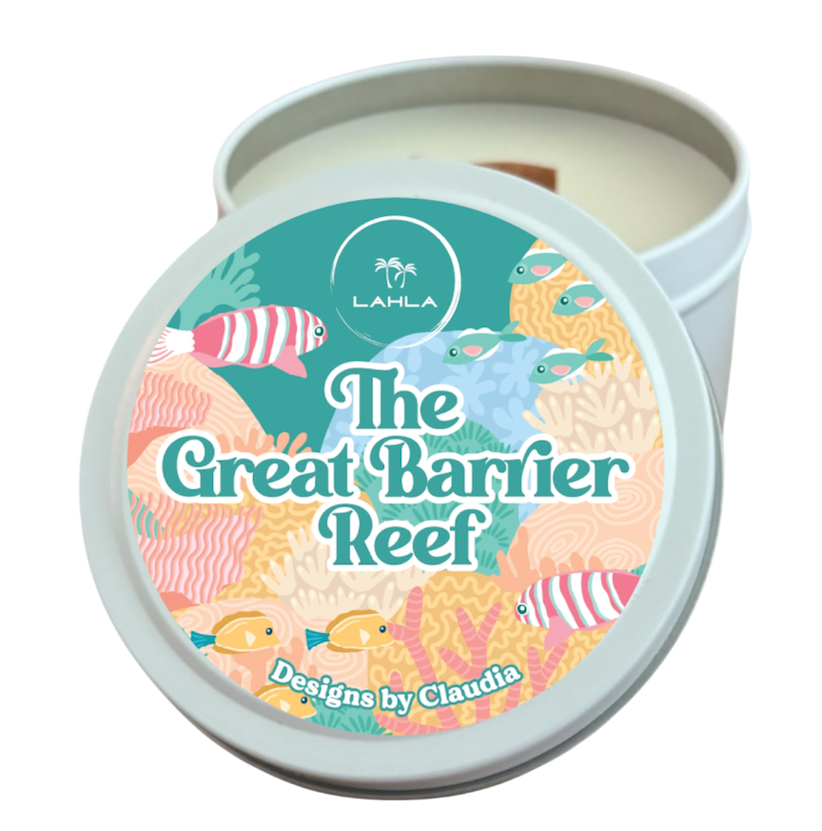 THE GREAT BARRIER REEF SOY CANDLE 110G
