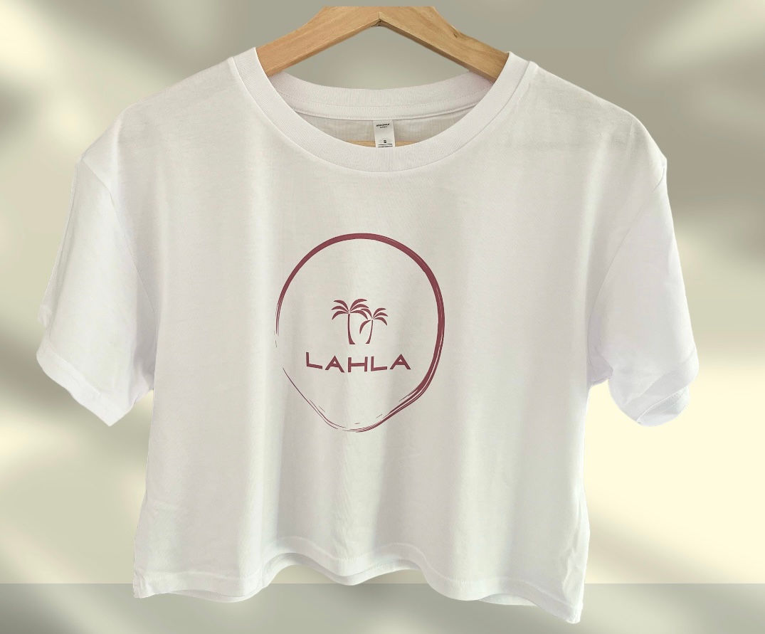 Lahla White Signature Crop Top