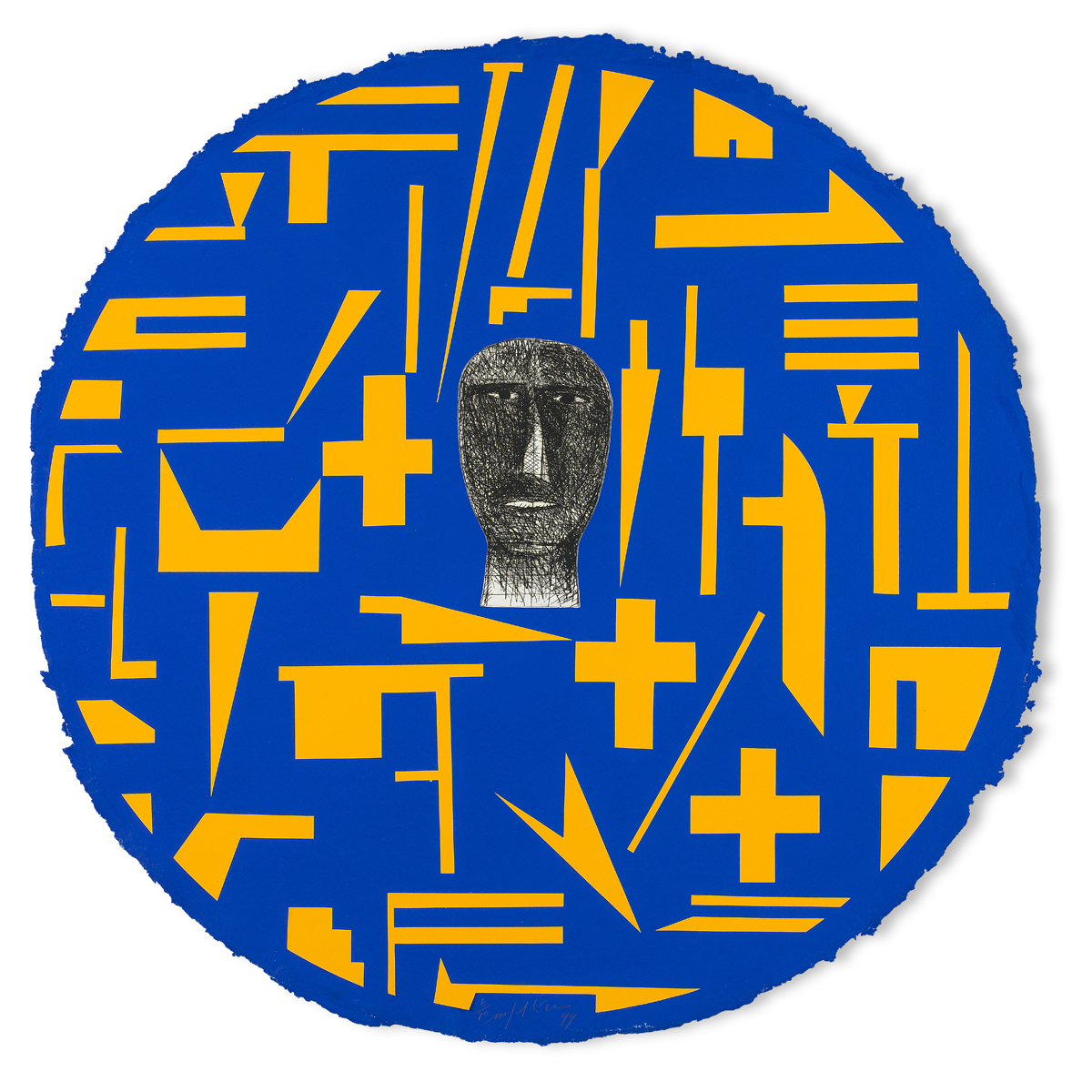 Shield (Scudi) - Mimmo Paladino