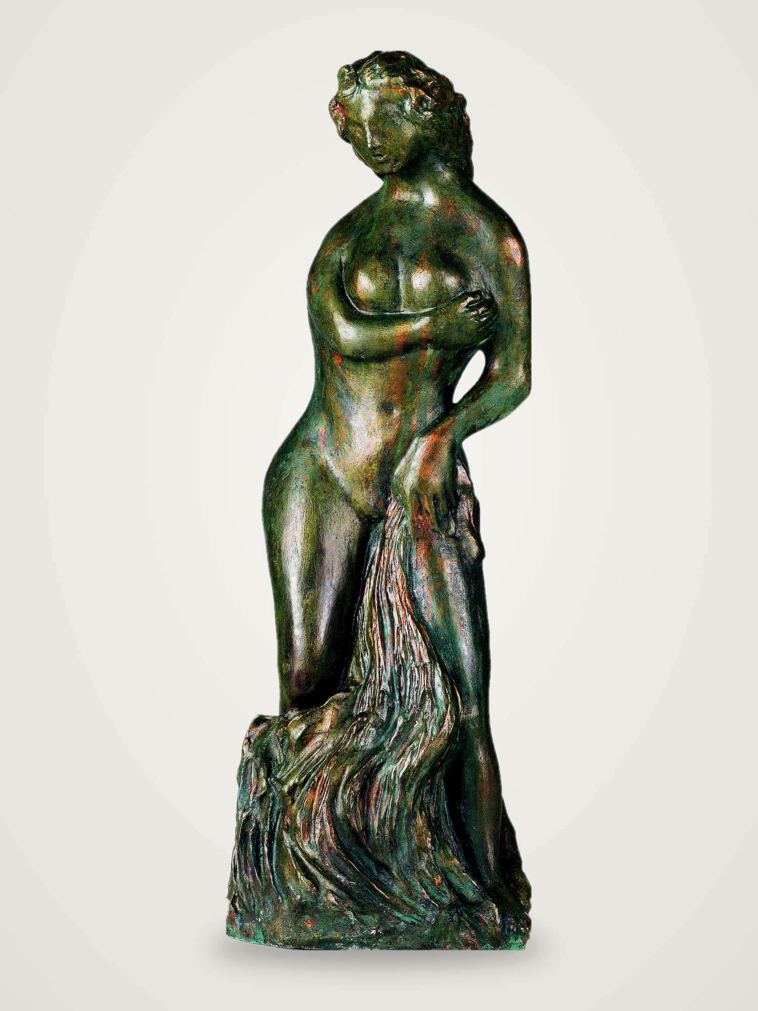 Giunone, scultura in bronzo di Aligi Sassu, 1995