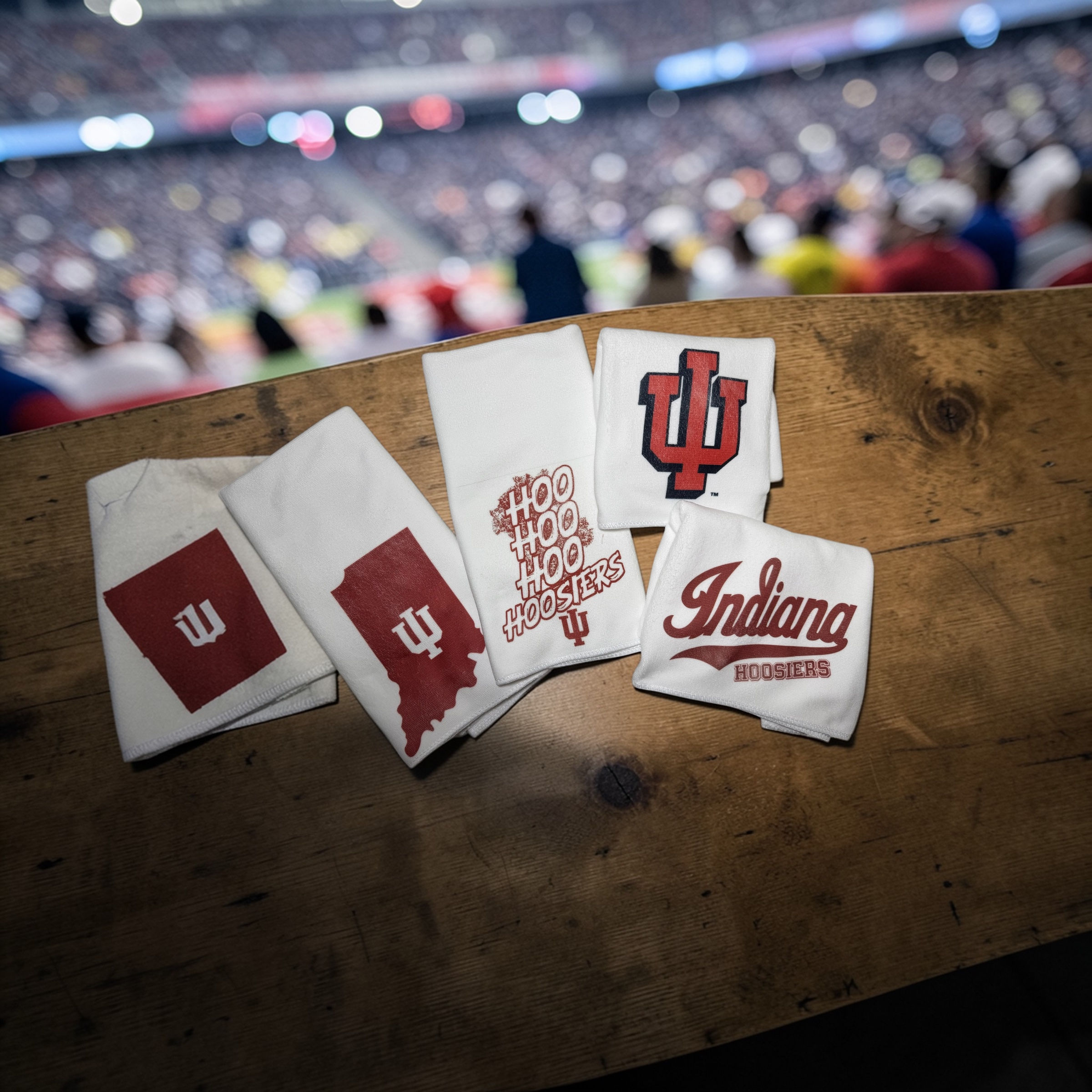 IU Hand Towels Set of 4