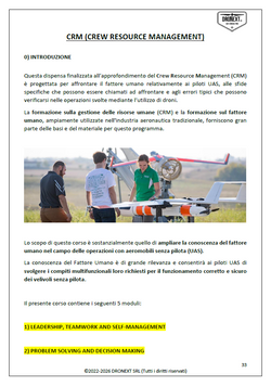 ESEMPIO MANUALE CRM COM