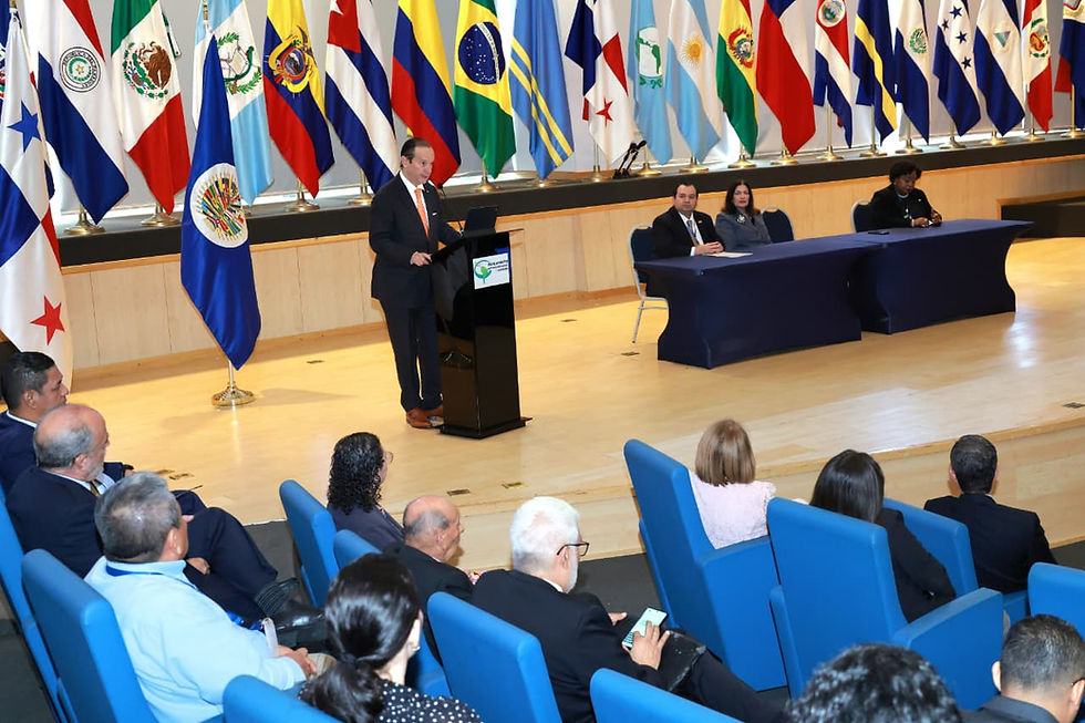 Acto de instalación de las sesiones de la CIDH en Panamá. Cortesía/Cancillería