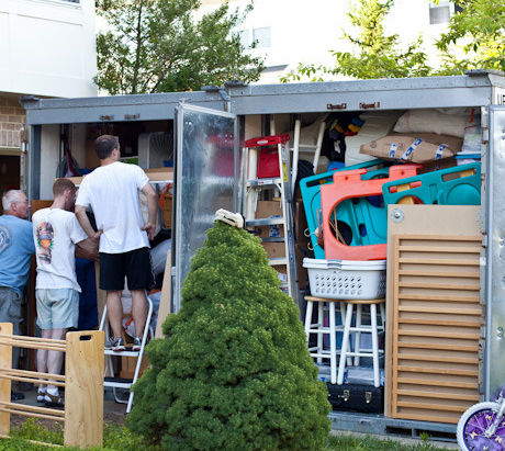 Hire Movers to Load Your Portable Storage Container & More