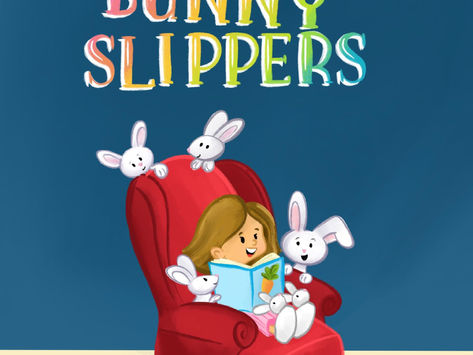 My second book "Fuzzy Bunny Slippers" is now available on Amazon