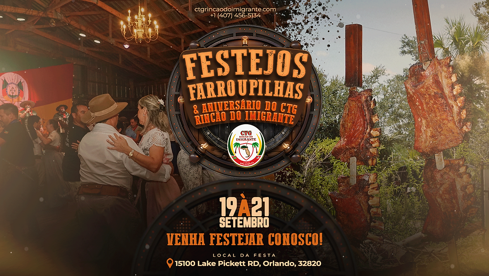 Festejos Farroupilhas & Aniversário de 7 Anos do CTG
