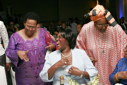 First lady of Zambia and mrs Mbeki SYP