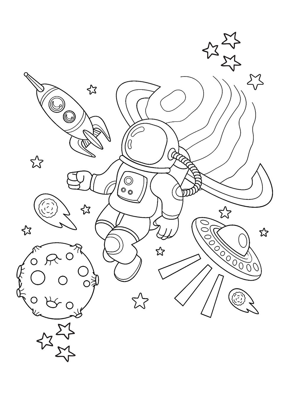 Thumbnail: Galaxy Coloring Book