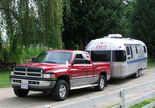 Scenic forest landscape at Castlegar RV Park