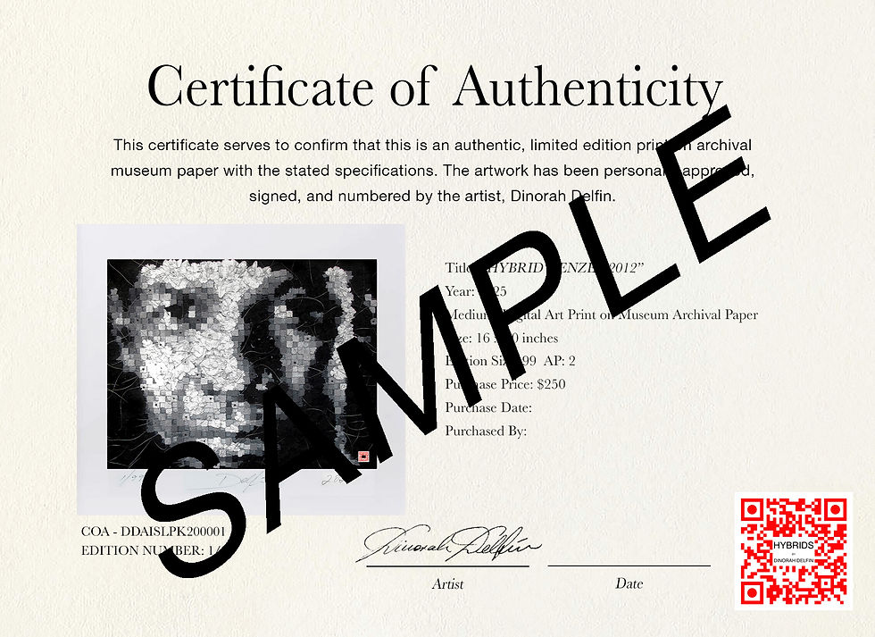 Thumbnail: HYBRID DENZEL Limited Edition Print