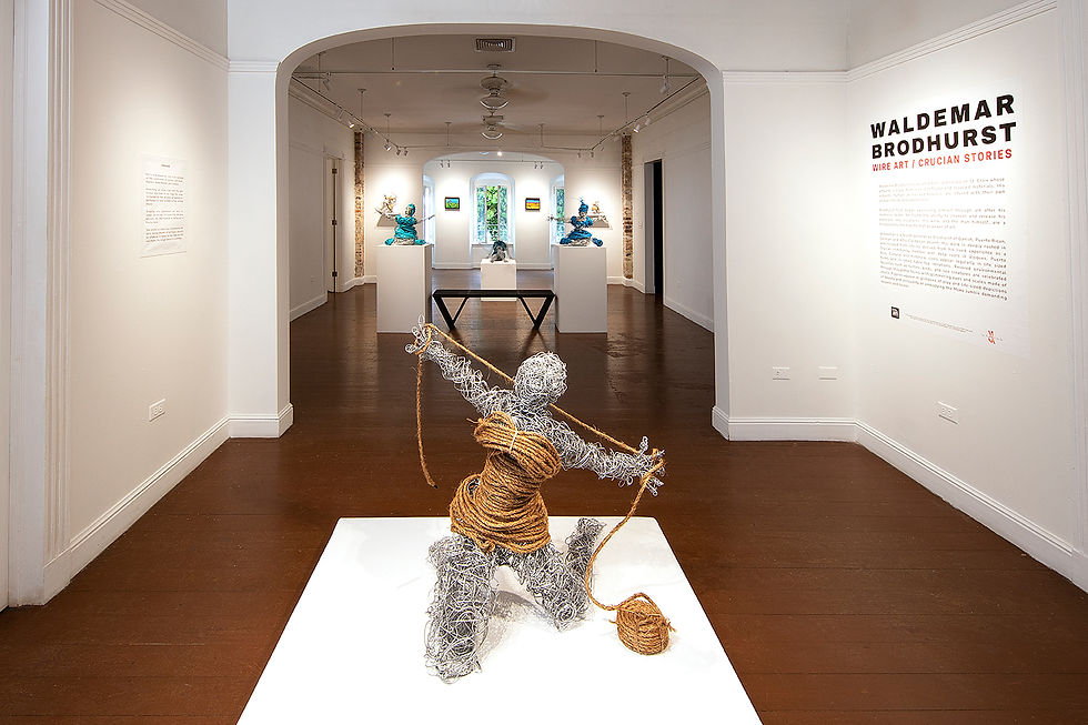 Waldemar Brodhurst; Wire Art/Crucian Stories