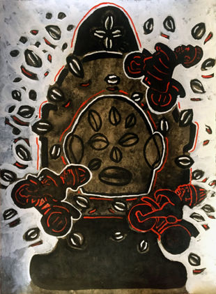 Diogenes Ballester06 - Positive Direction - Gouache, ink and charcoal on paper.jpg