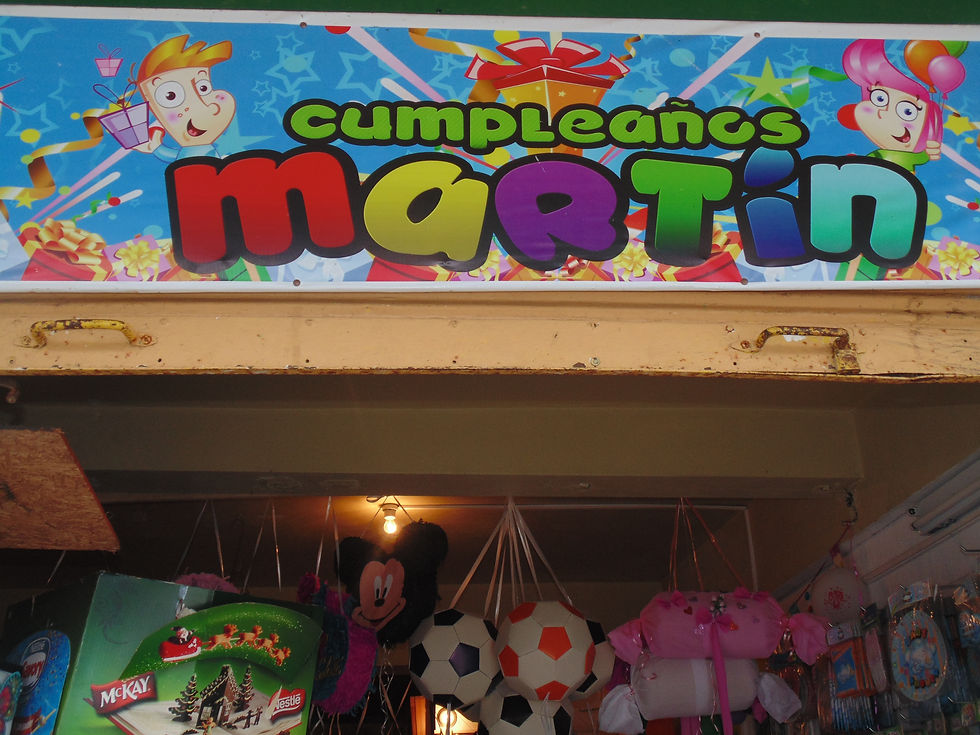 CUMPLEAÑOS MARTÍN