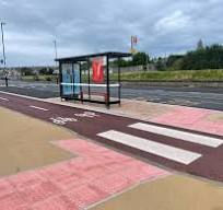 Active Travel Infrastructure and floating bus stops