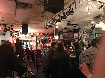 An actual photo I took inside the Bluebird Cafe on that trip!