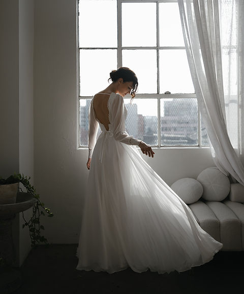 princess polly baby blue dress The Diana Gown | Vintage Lace Boho Long Sleeve Wedding Dress