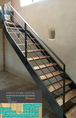 Escalier Metallique intérieur