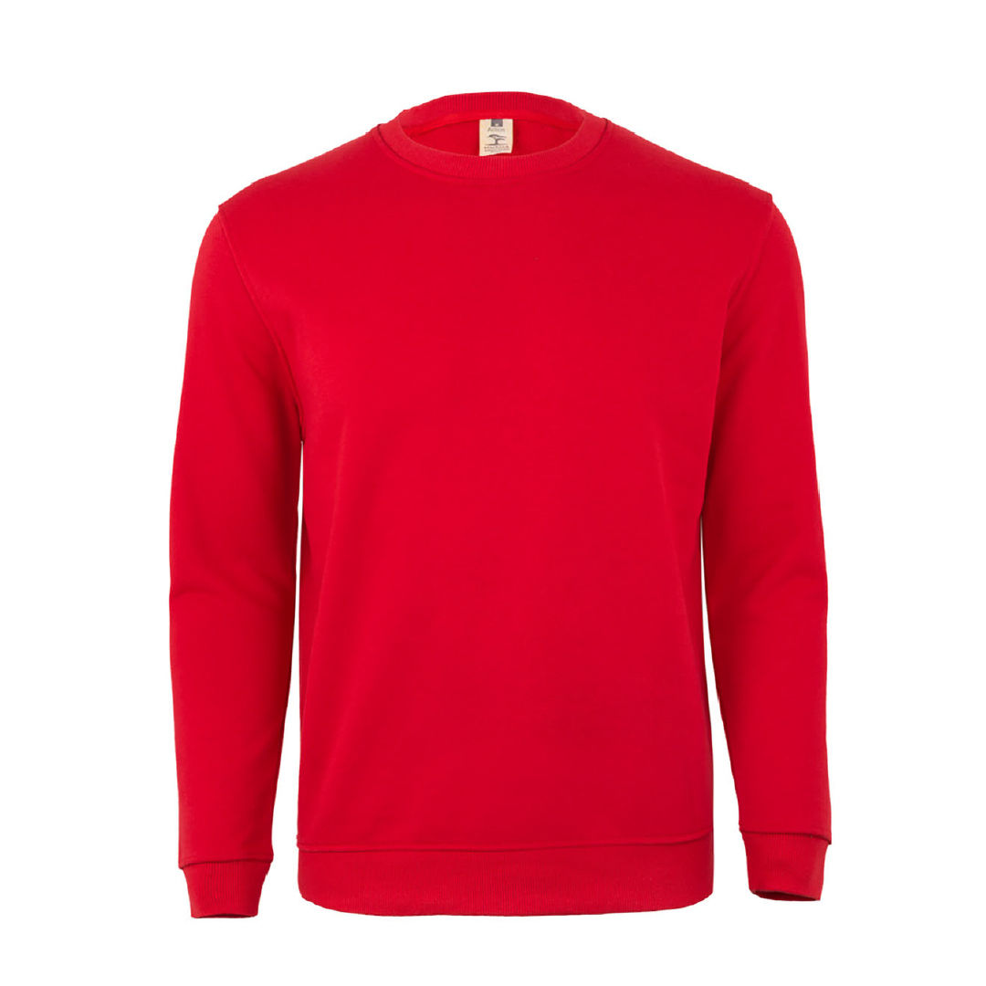 Суитшър с обло деколте / MK605V red