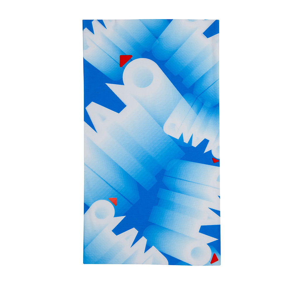 Thumbnail: Multifunctional Headwear Oland - Blue