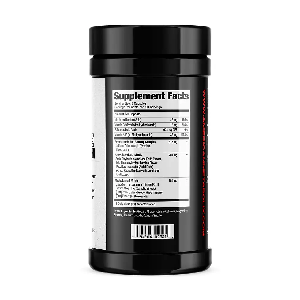 Thumbnail: American Metabolix - Exile Fat Burner