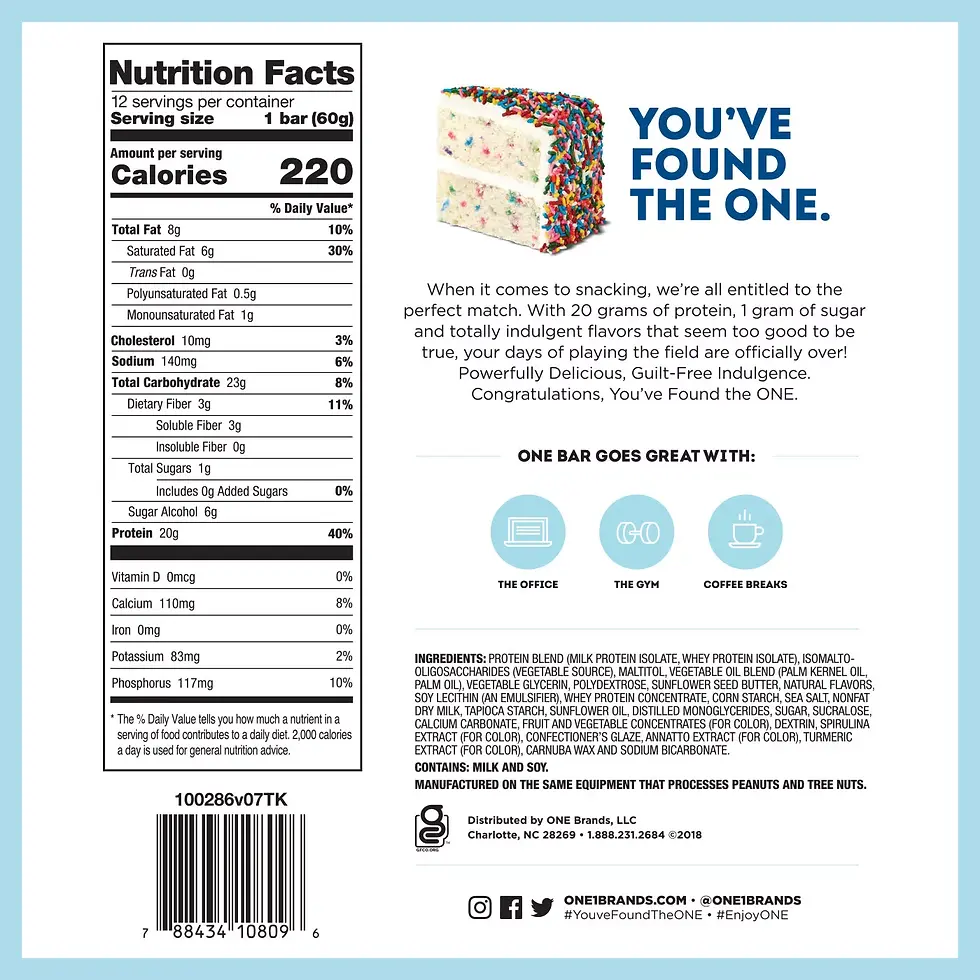 Thumbnail: ONE - Protein Bars