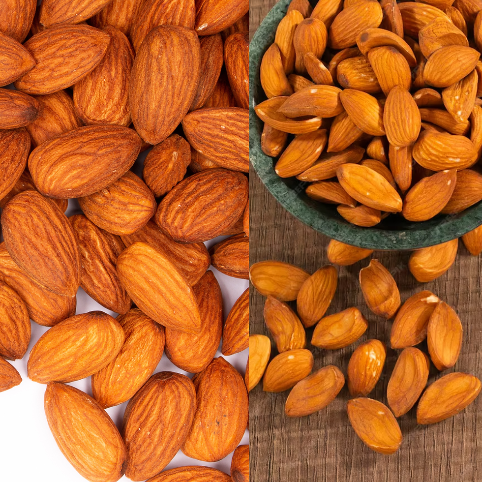 Difference between California Almonds and Kashmiri Mamra Almonds