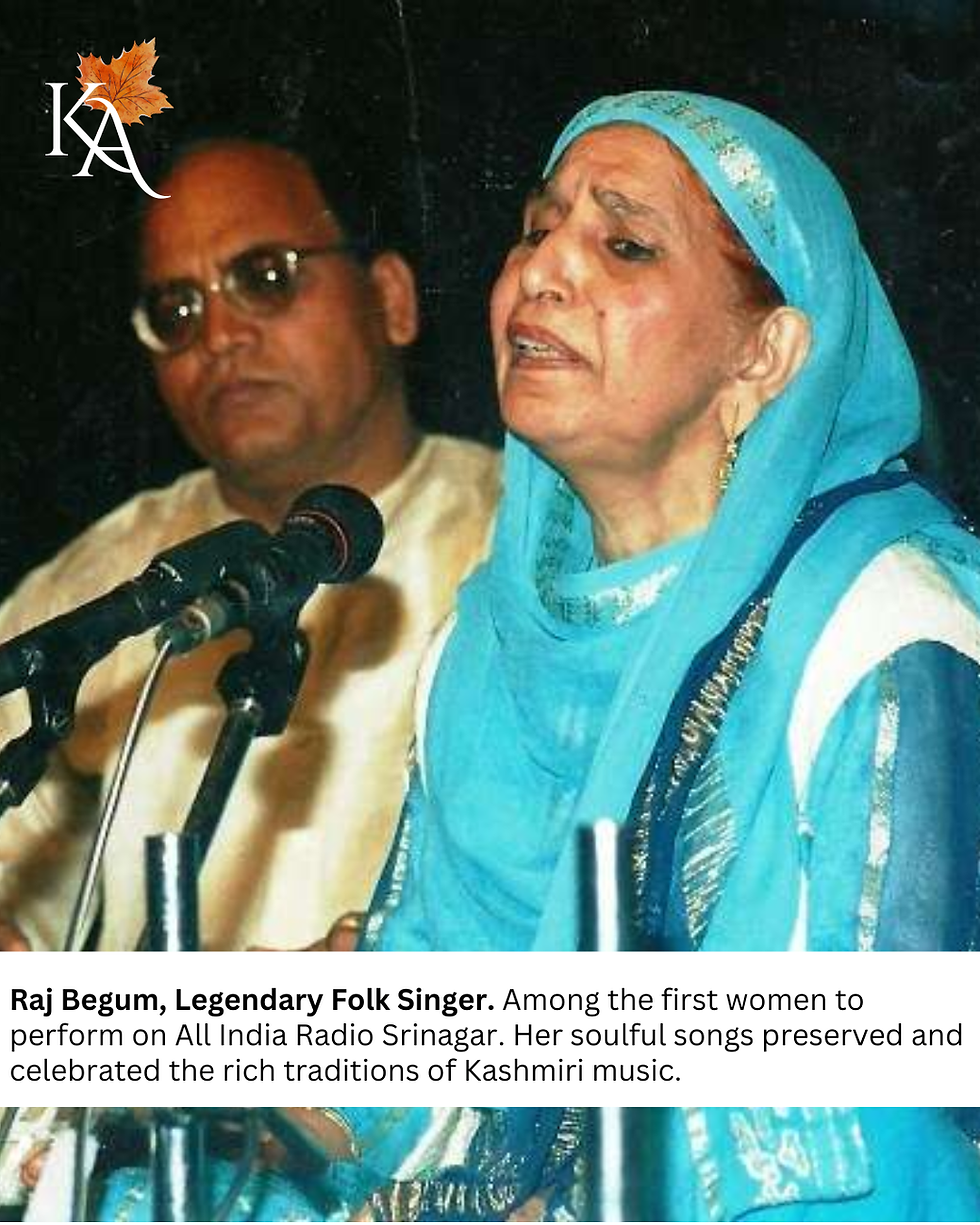 Raj Begum, Legendary Folk Song