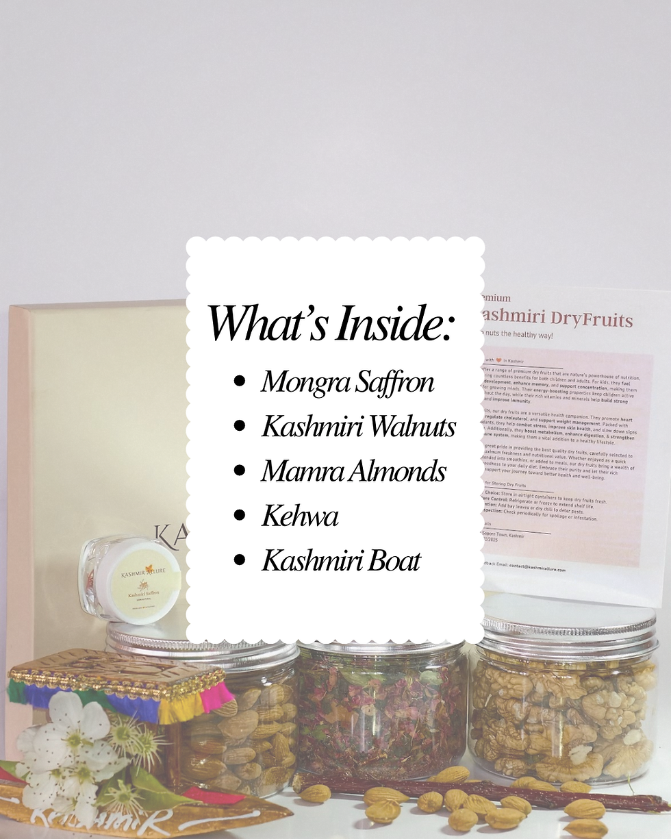 Thumbnail: kashmir hamper what's inside