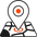 Cloud storage interface open on a workplace computer