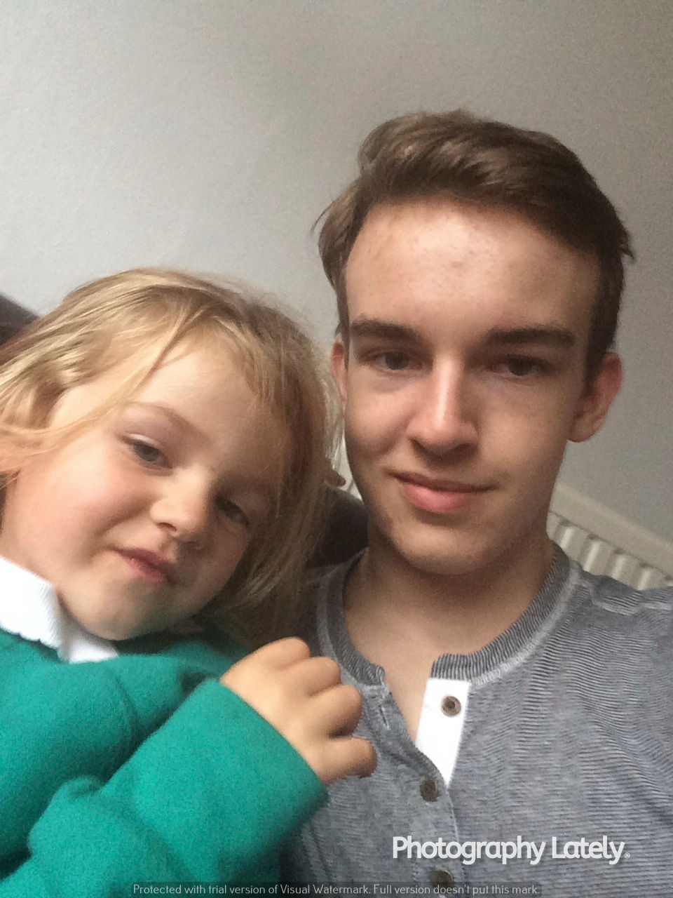 Cometan beside Edie Taylorian, his youngest sister